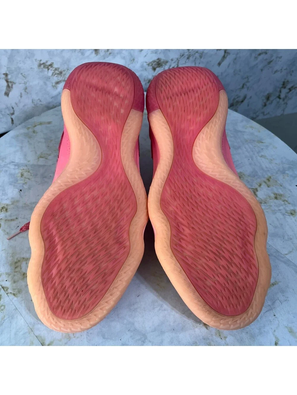 Adidas Dame 7 EXTPLY DOLLA Mens Size 16 Basketball Shoes Pink Athletic Sneakers